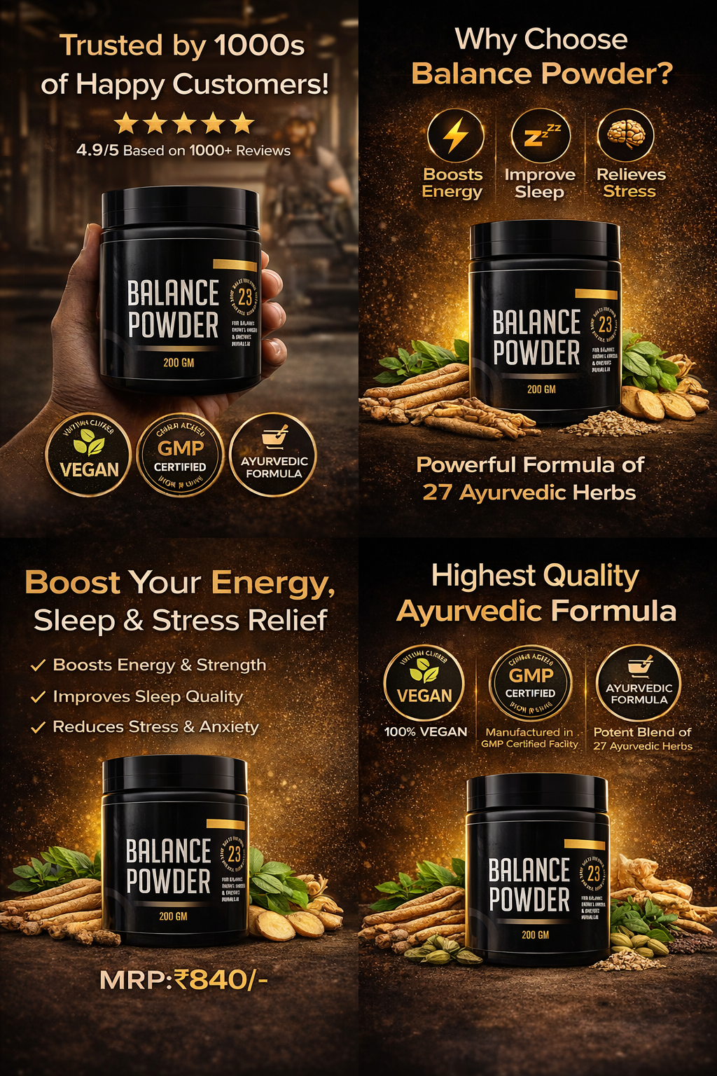 🌿 Balance Powder – Restore Energy, Strength & Inner Balance